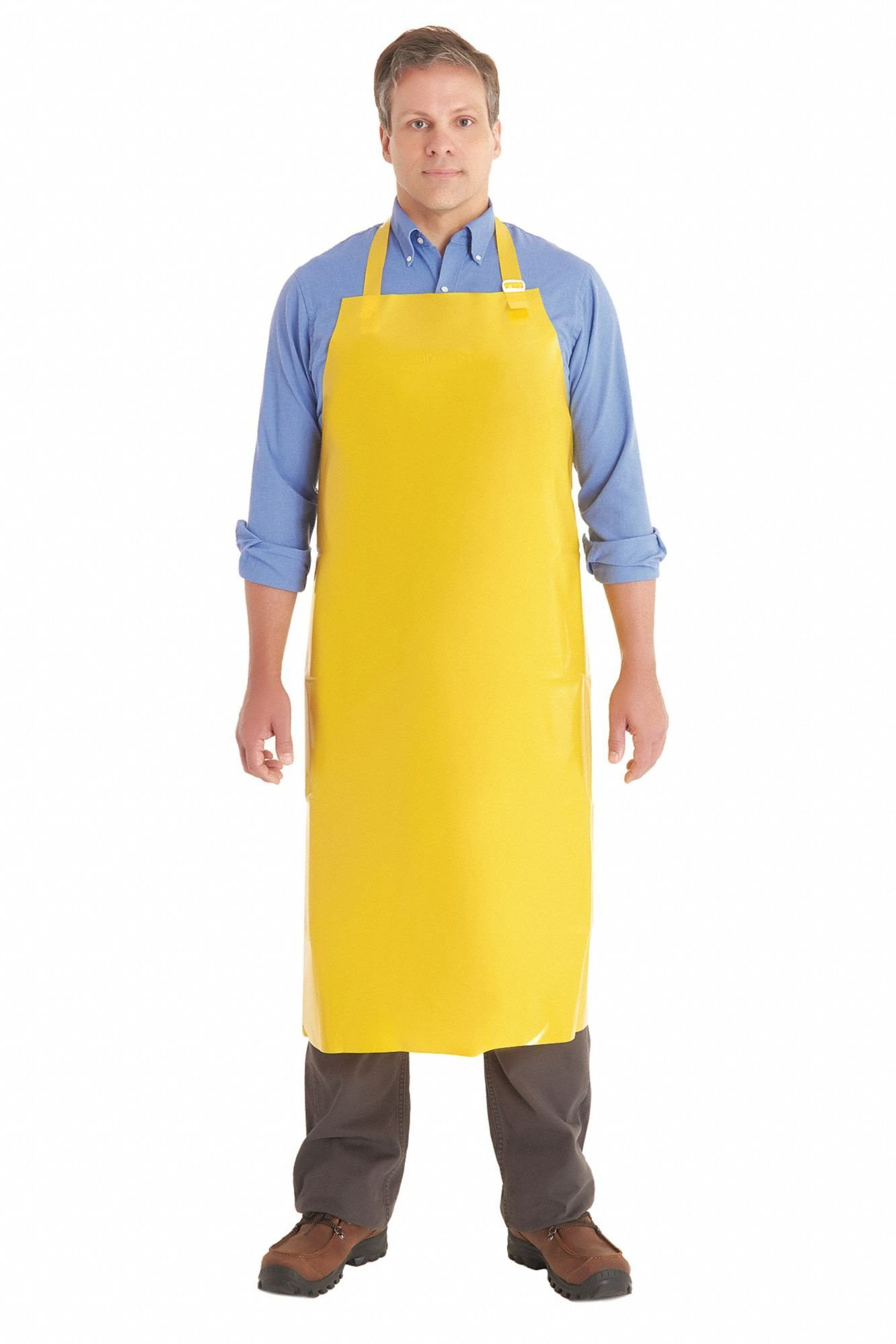 Yellow pvc-safety-apron P V C Apron
